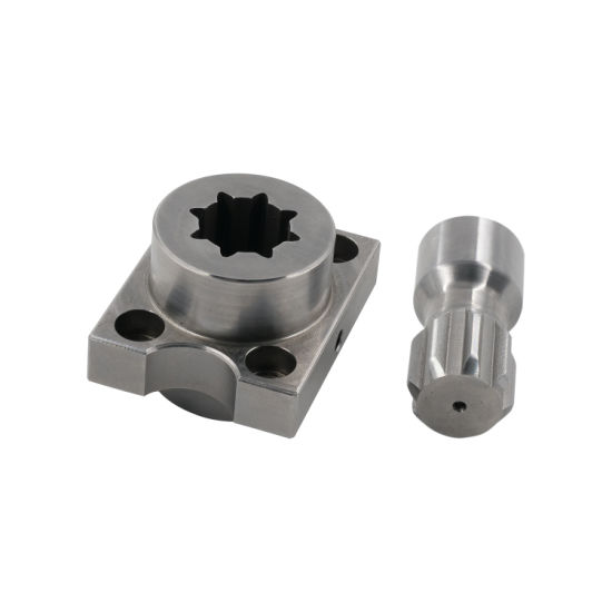Aluminio ISO9001 personalizado / acero inoxidable / latón / soporte / pieza de mecanizado CNC de precisión de rendimiento automático