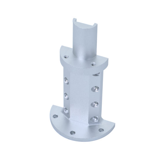 Pieza de aluminio de mecanizado CNC de alta precisión con acabado anodizado